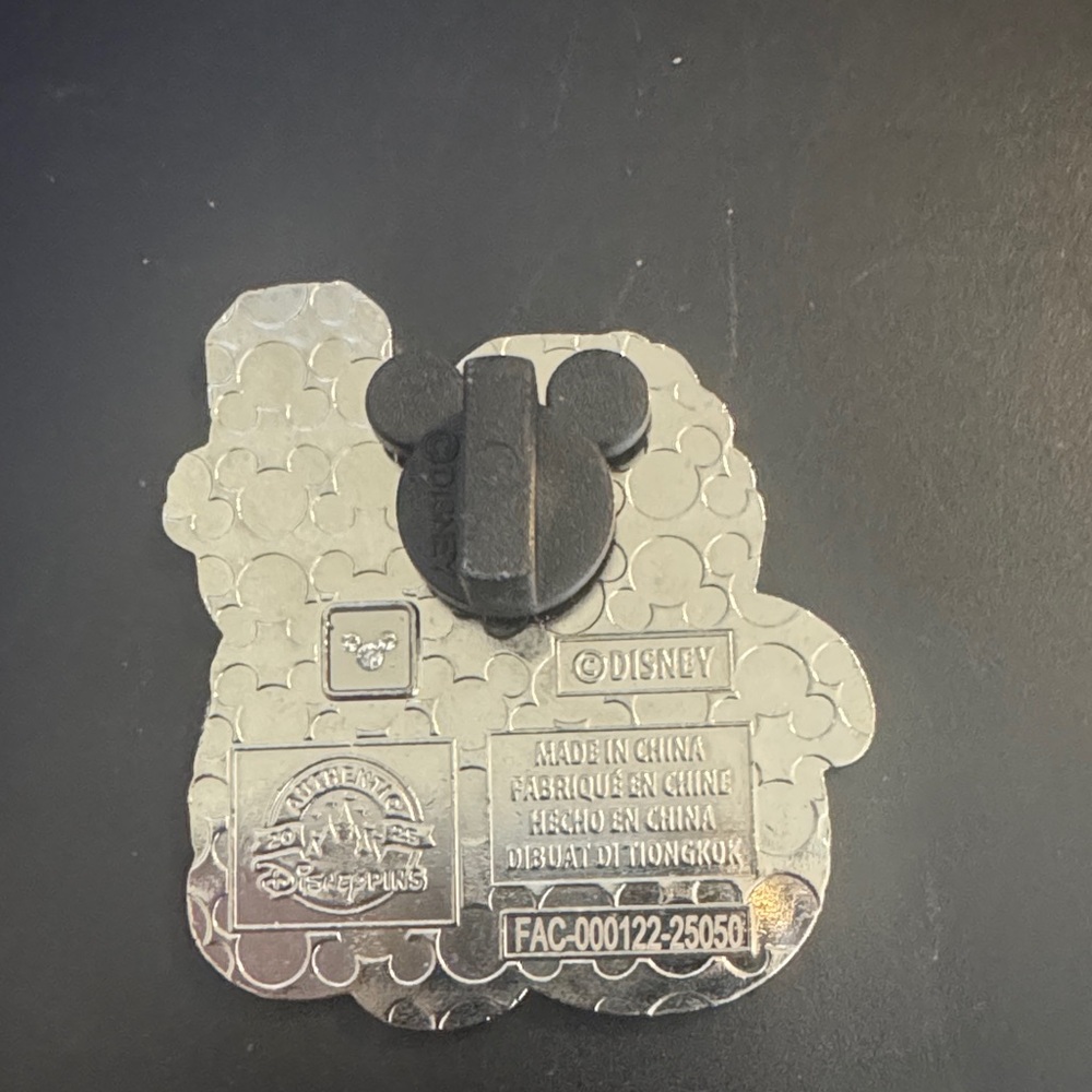 Disney Silver Cheshire Cat 2025 Mystery Pin only (box for reference) - Picture 2 of 3